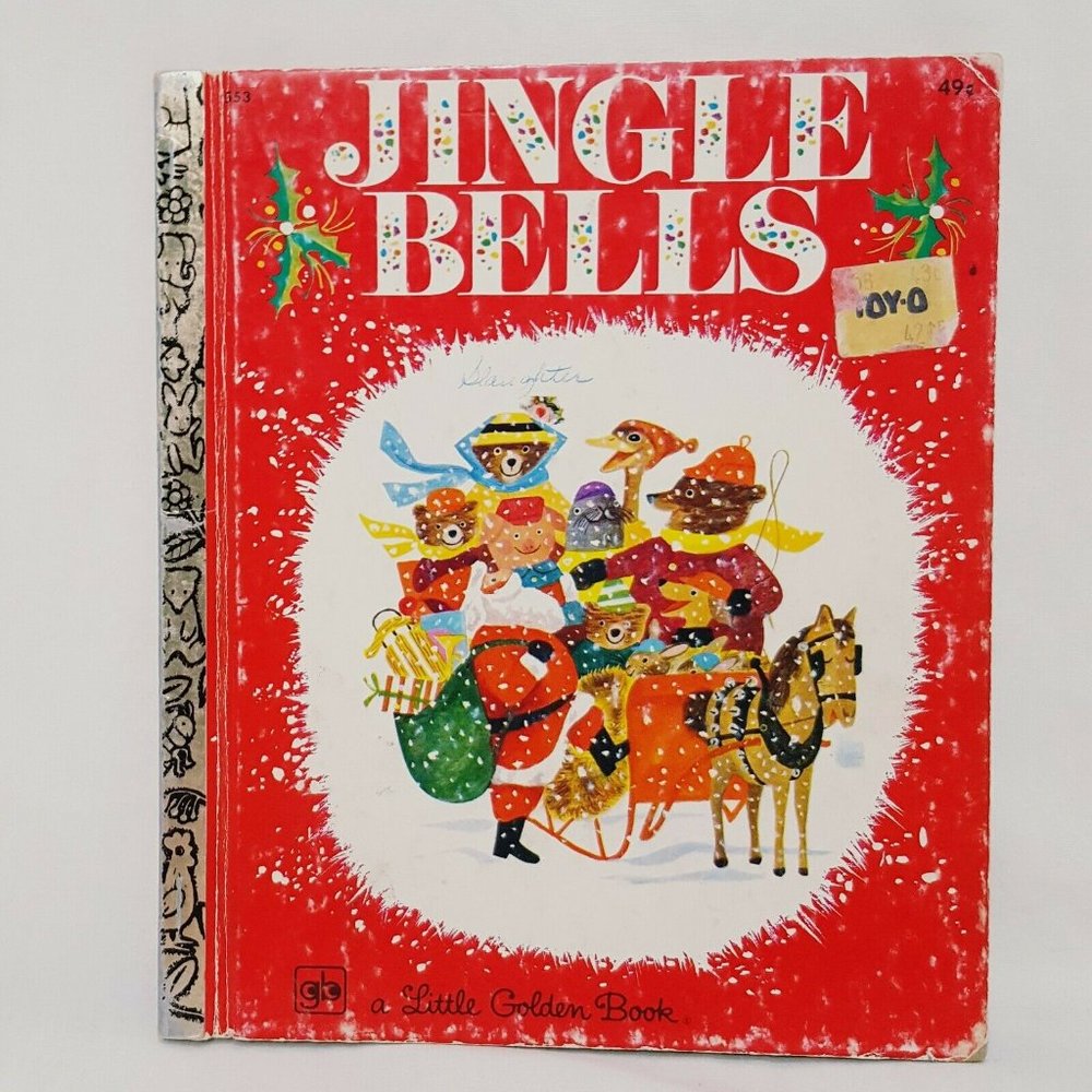 Jingle Bells Christmas Children 1976 Hardcover